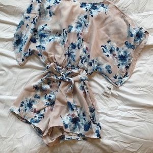 Forever 21 Floral Romper